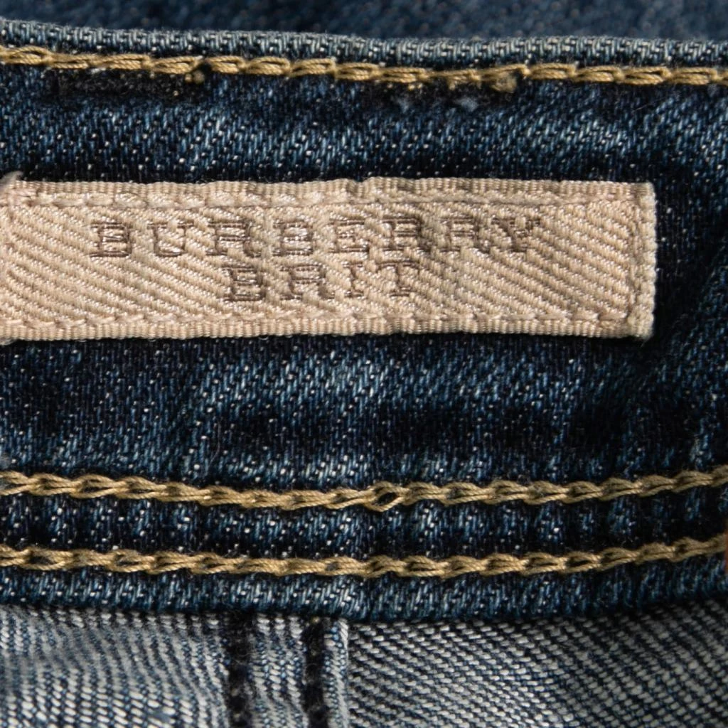 商品[二手商品] Burberry|Burberry Brit Blue Denim Skinny Leg Jeans S,价格¥808,第4张图片详细描述