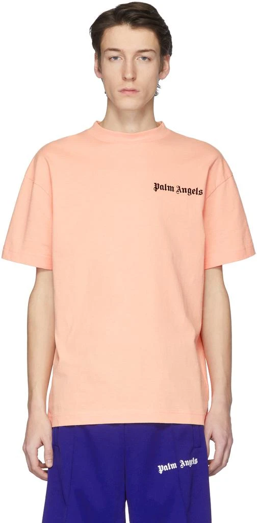 商品Palm Angels|Pink New Basic T恤,价格¥1572,第1张图片