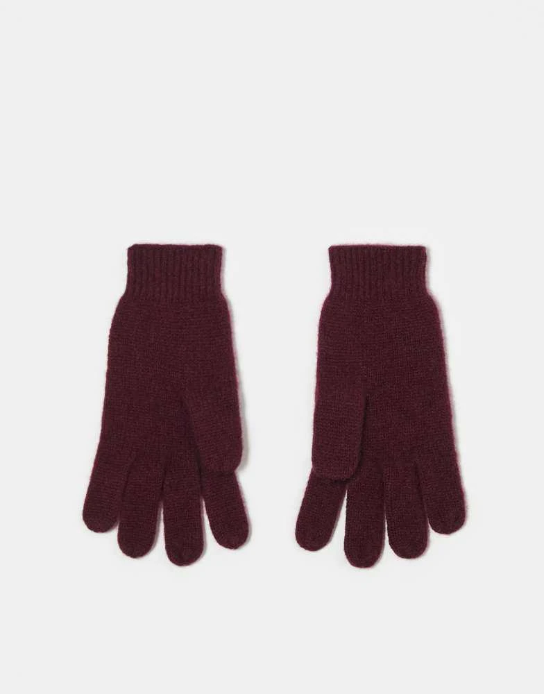 商品Mango|Mango capsule gloves in cherry red,价格¥307,第2张图片详细描述