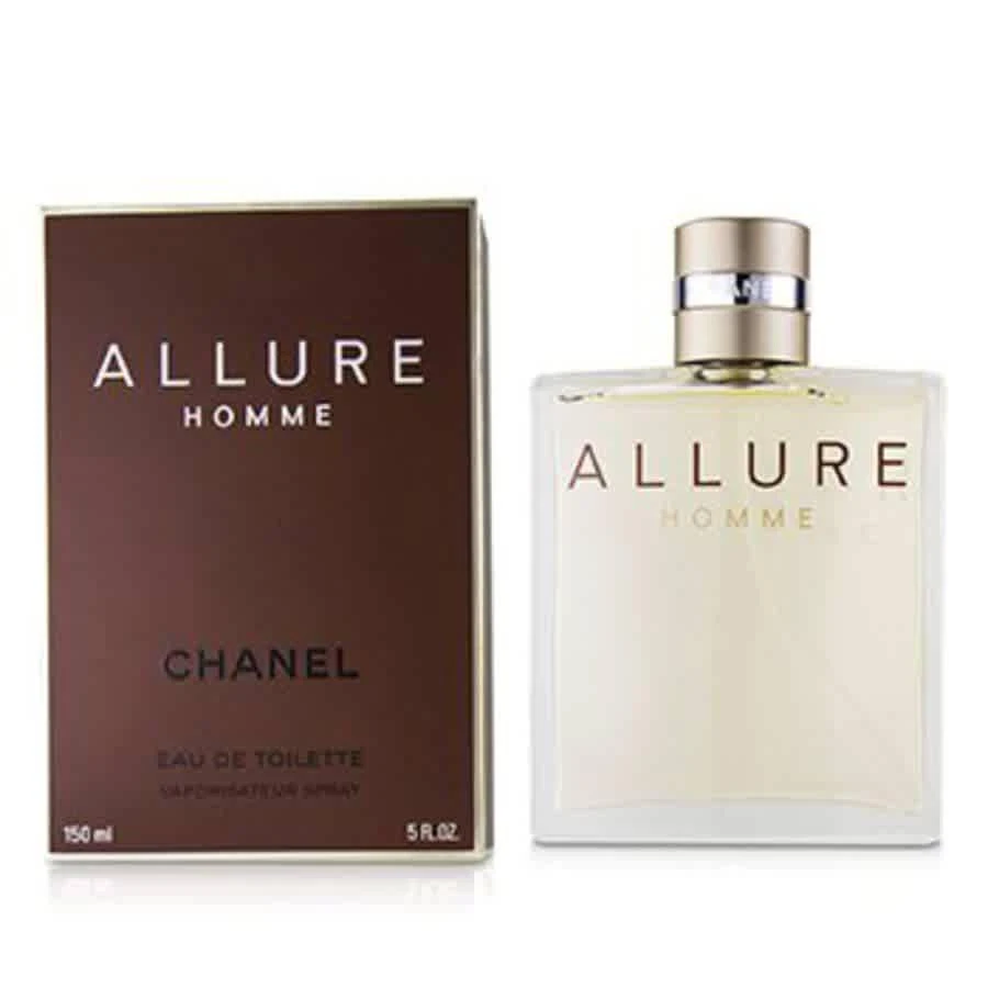 商品Chanel|Allure Homme by Chanel EDT Spray 5.0 oz (150 ml) (m),价格¥1112,第2张图片详细描述
