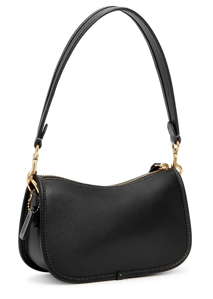 商品Coach|Swinger 20 black leather shoulder bag,价格¥2623,第2张图片详细描述
