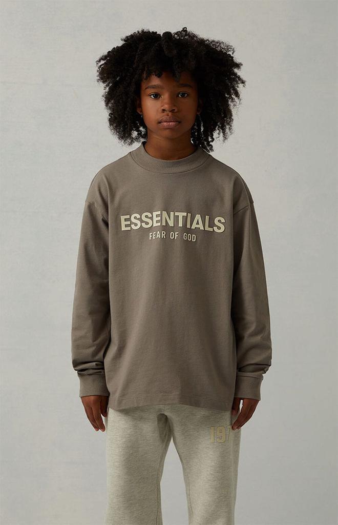 商品Essentials|Desert Taupe Long Sleeve T-Shirt,价格¥149,第4张图片详细描述