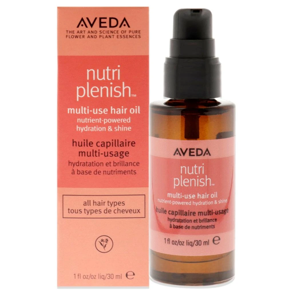 商品Aveda|Nutriplenish Multi-Use Hair Oil by Aveda for Men - 1 oz Oil,价格¥388,第1张图片