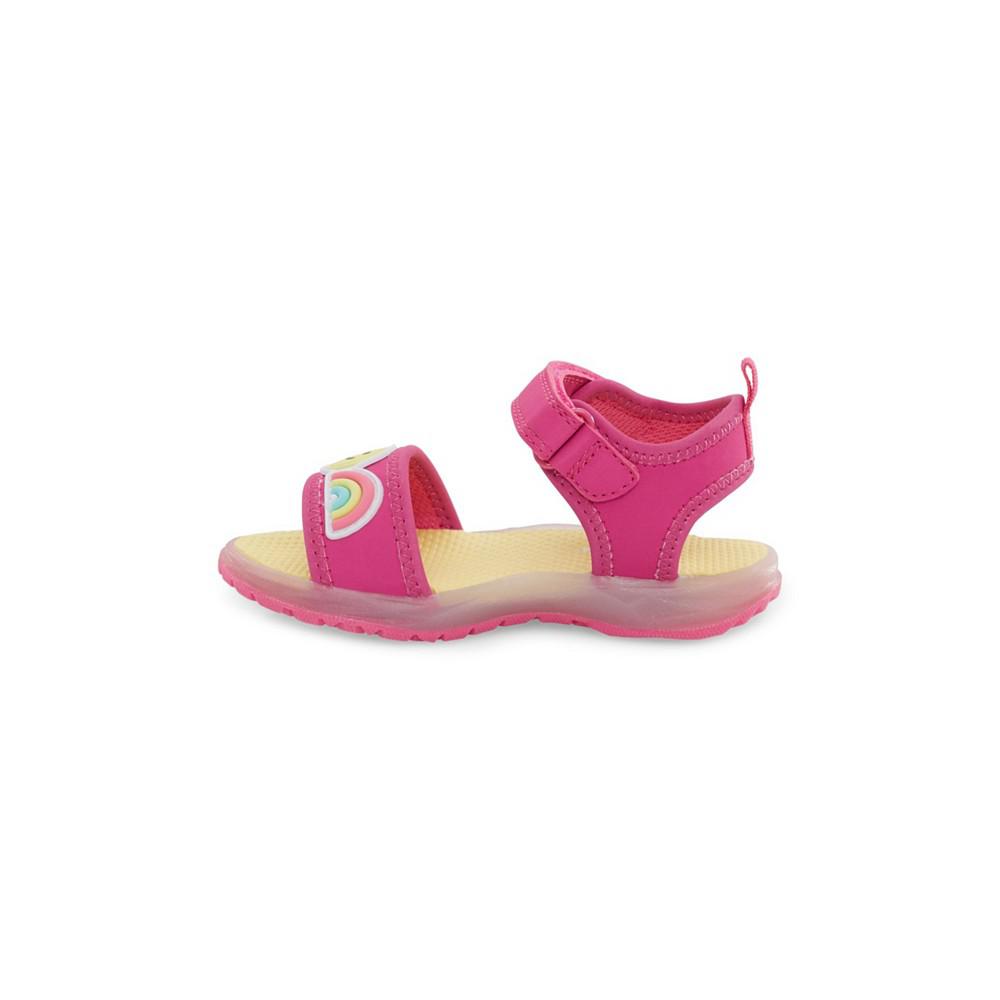 Toddler Girls Stellah Lighted Fastening Strap Sandals商品第7张图片规格展示