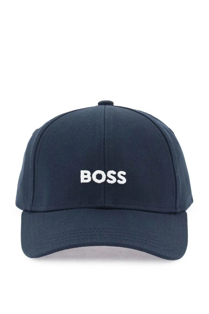 商品Hugo Boss|Boss Hugo Boss Logo Embroidered Baseball Cap,价格¥185,第1张图片