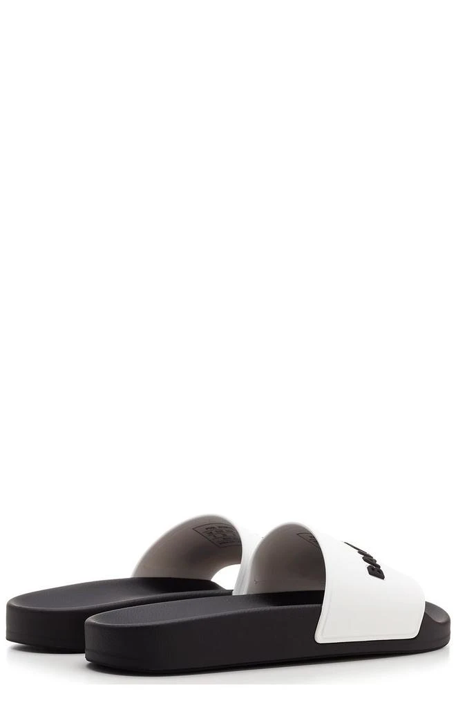 商品Balenciaga|Balenciaga Logo Pool Slides,价格¥2228,第3张图片详细描述