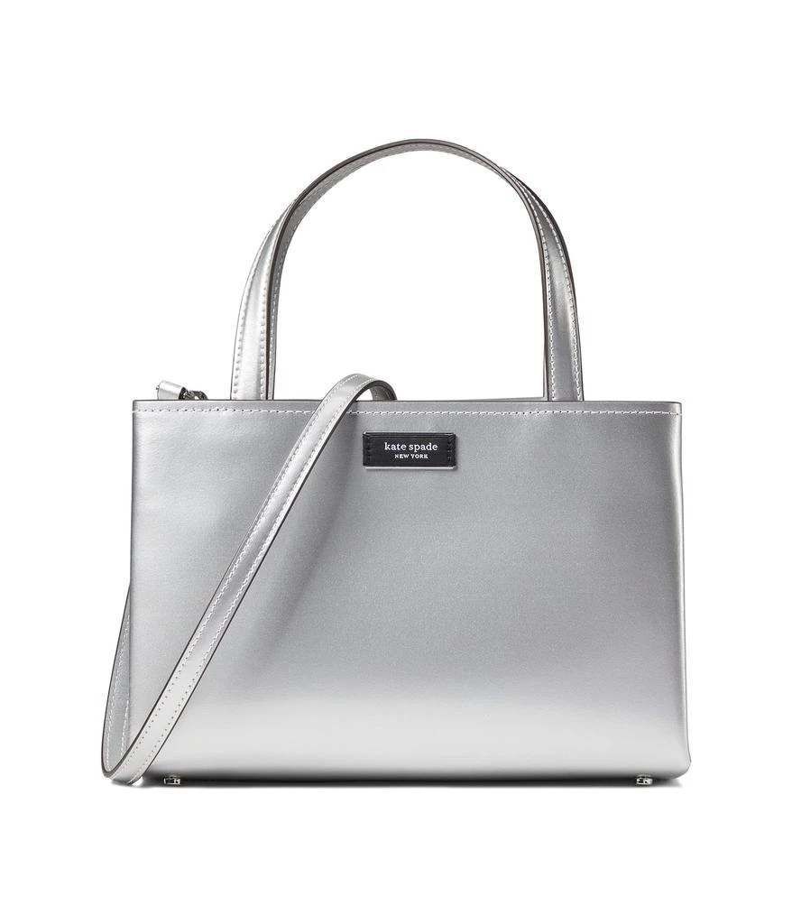 商品Kate Spade|Sam Icon Metallic Small Tote,价格¥1926,第1张图片