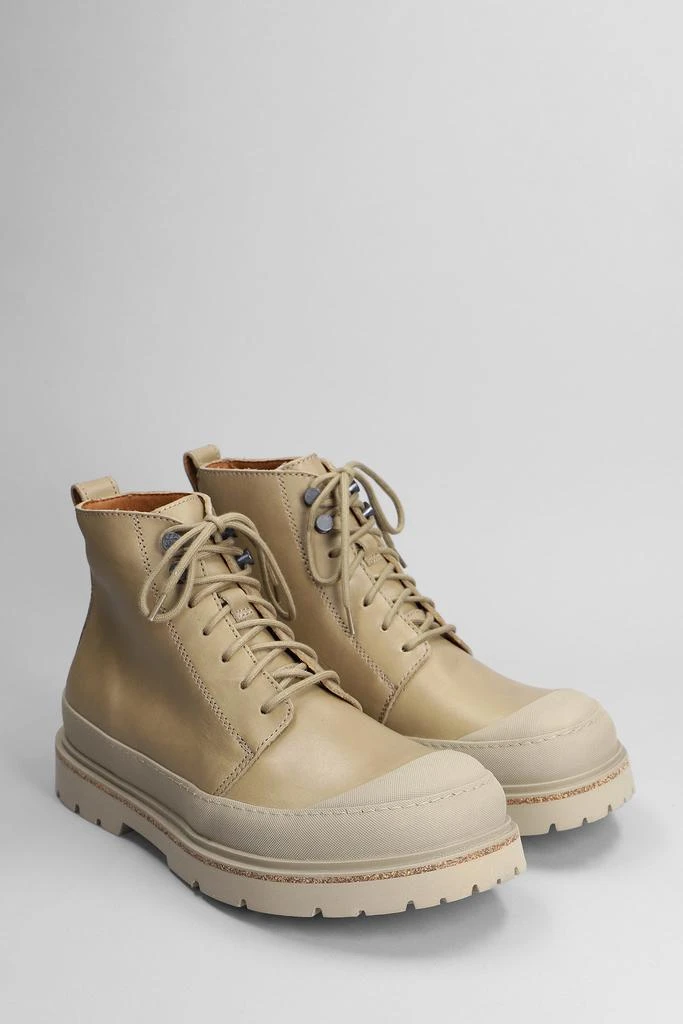 商品Birkenstock|Prescott Combat Boots In Taupe Leather,价格¥1903,第2张图片详细描述