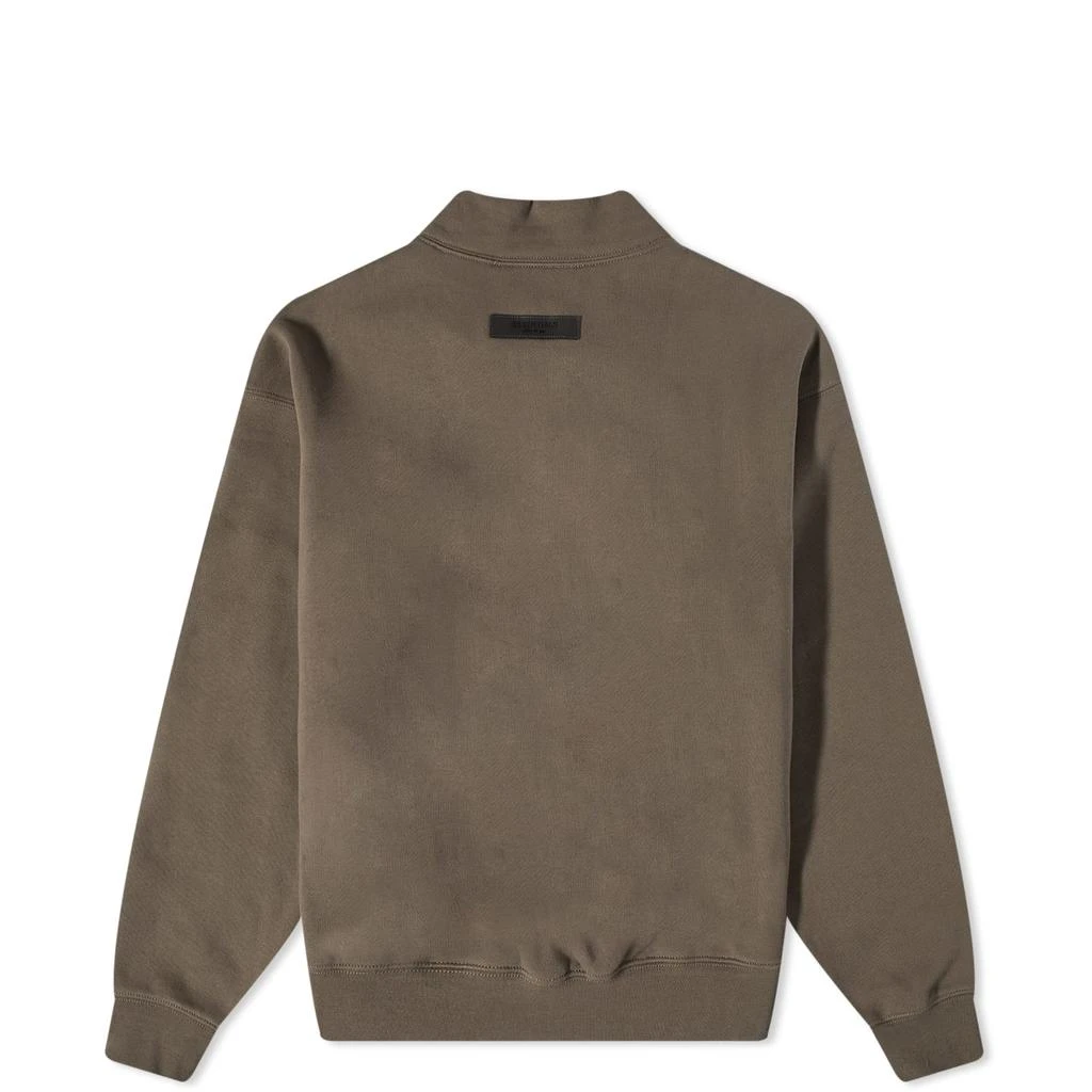 商品Essentials|Fear of God ESSENTIALS Kids Logo Mock Neck - Wood,价格¥293,第2张图片详细描述