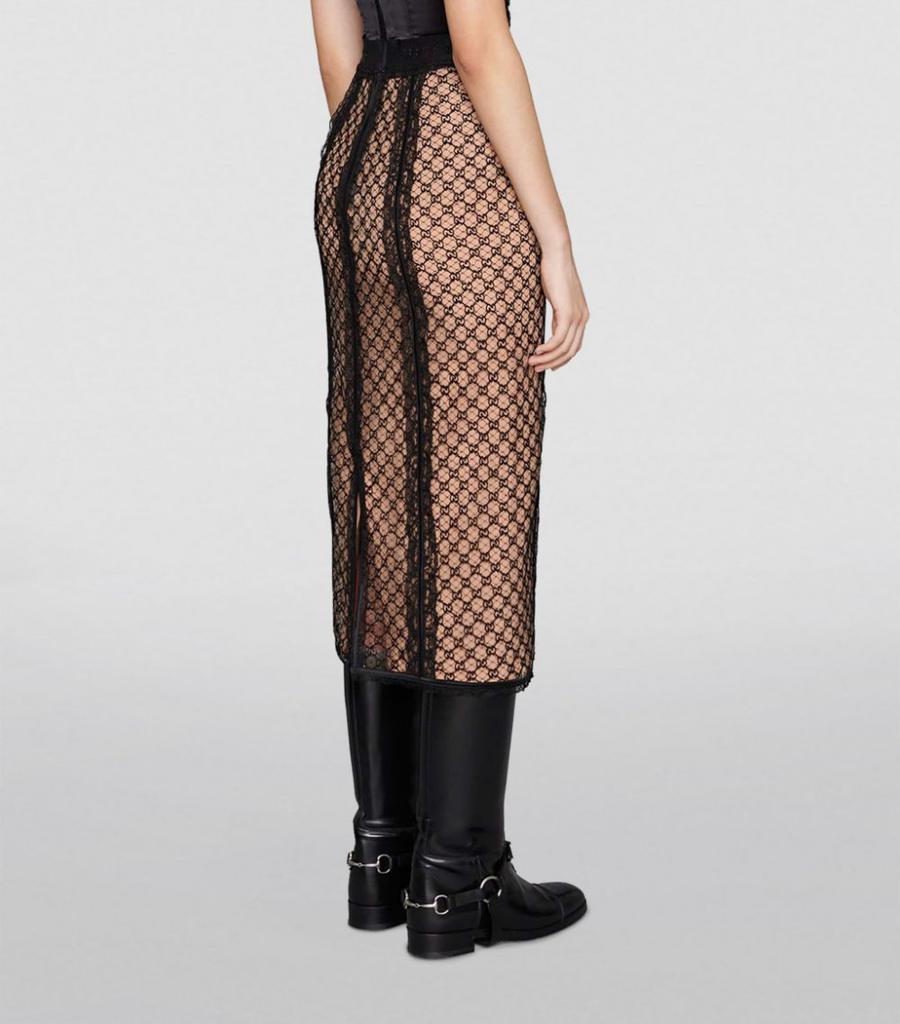 GG Supreme Midi Skirt商品第4张图片规格展示
