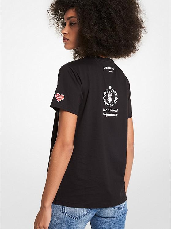 商品Michael Kors|Watch Hunger Stop LOVE Organic Cotton Unisex T-Shirt,价格¥298,第4张图片详细描述