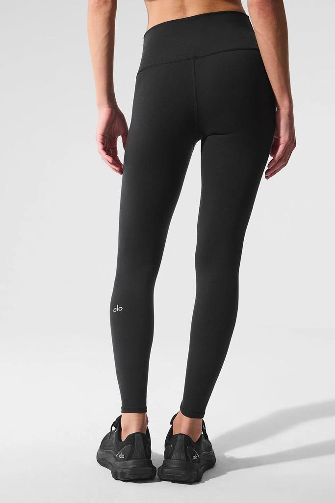 商品Alo|7/8 High-Waist Airbrush Legging - Black,价格¥915,第3张图片详细描述