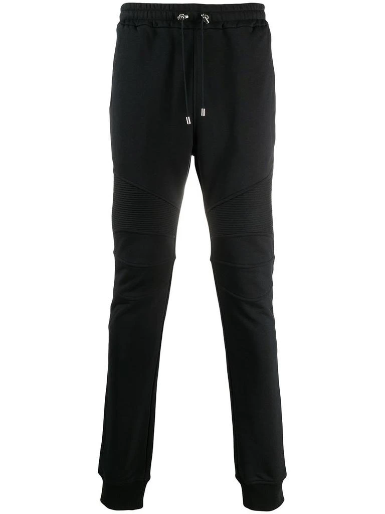 商品Balmain|Balmain men's black cotton joggers,价格¥4098,第1张图片