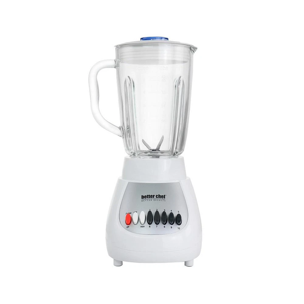 商品Better Chef|10-Speed 350 Watt 42 Ounce Glass Jar Blender,价格¥521,第1张图片
