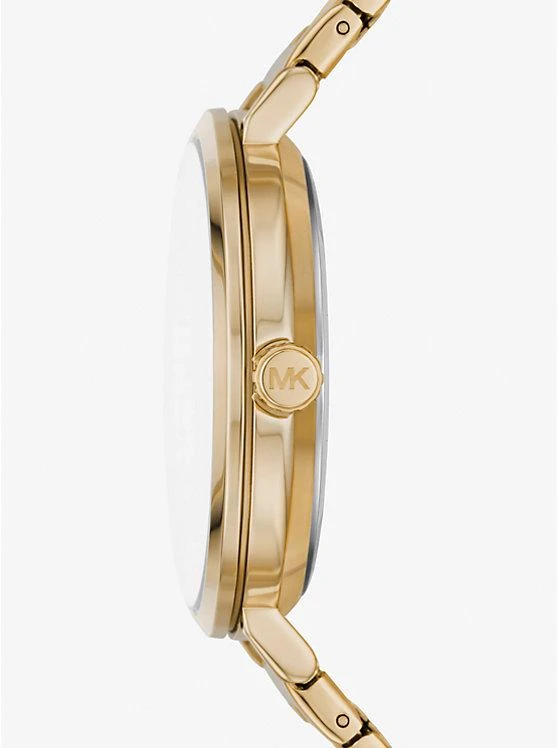 商品Michael Kors|Addyson Gold-Tone Logo Watch,价格¥818,第2张图片详细描述