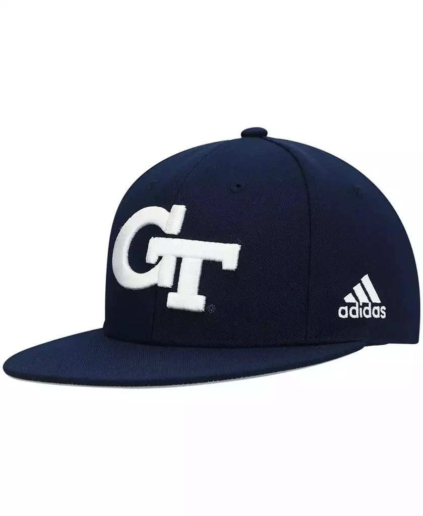 商品Adidas|Men's Navy Georgia Tech Yellow Jackets Logo On-Field Baseball Fitted Hat,价格¥224,第1张图片