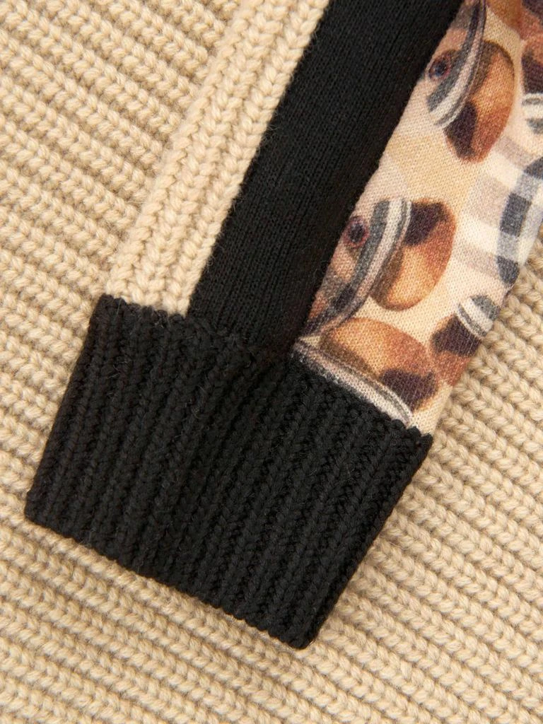商品Burberry|Burberry Beige Boys Harrie Bear Sweatshirt,价格¥3533,第2张图片详细描述