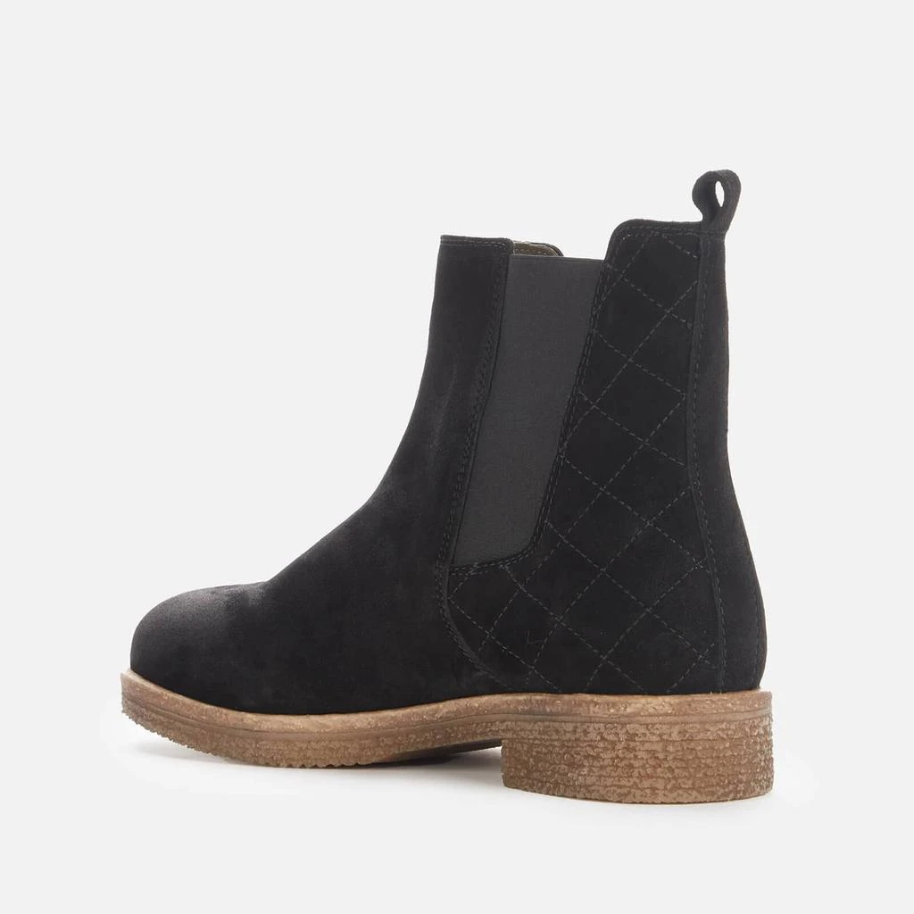 商品Barbour|BARBOUR WOMEN'S CARLA SUEDE CHELSEA BOOTS - BLACK,价格¥547,第3张图片详细描述