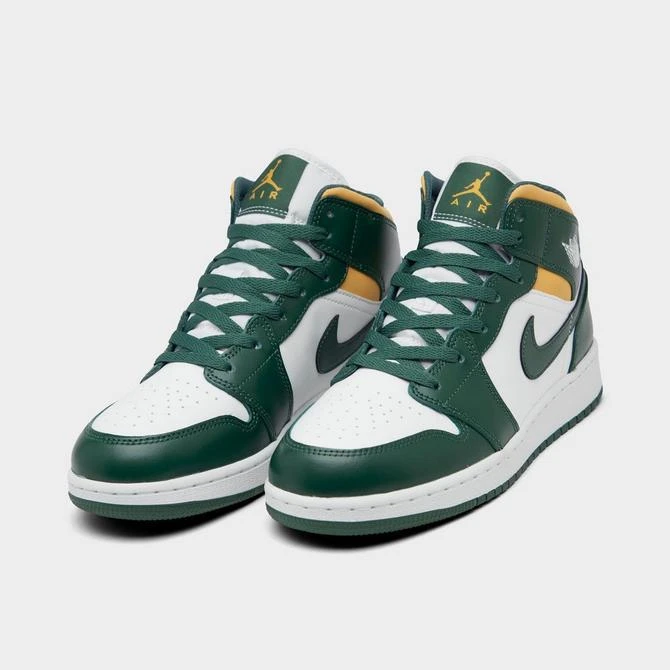 商品Jordan|Big Kids' Air Jordan Retro 1 Mid Casual Shoes,价格¥751,第2张图片详细描述