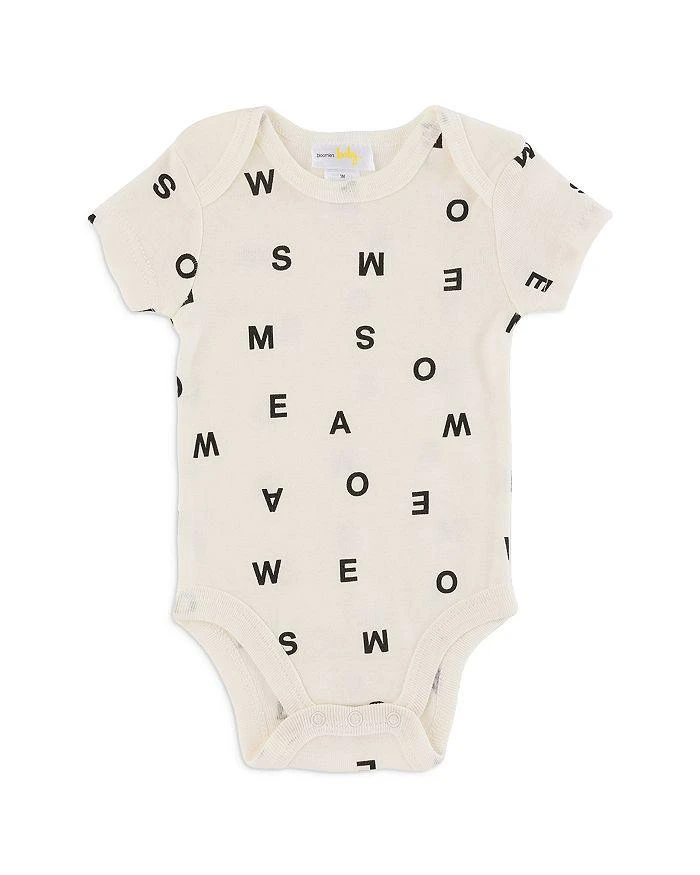 商品Bloomie's Baby|Boys' Cotton Bodysuit, 3 Pack - Baby,价格¥186,第3张图片详细描述