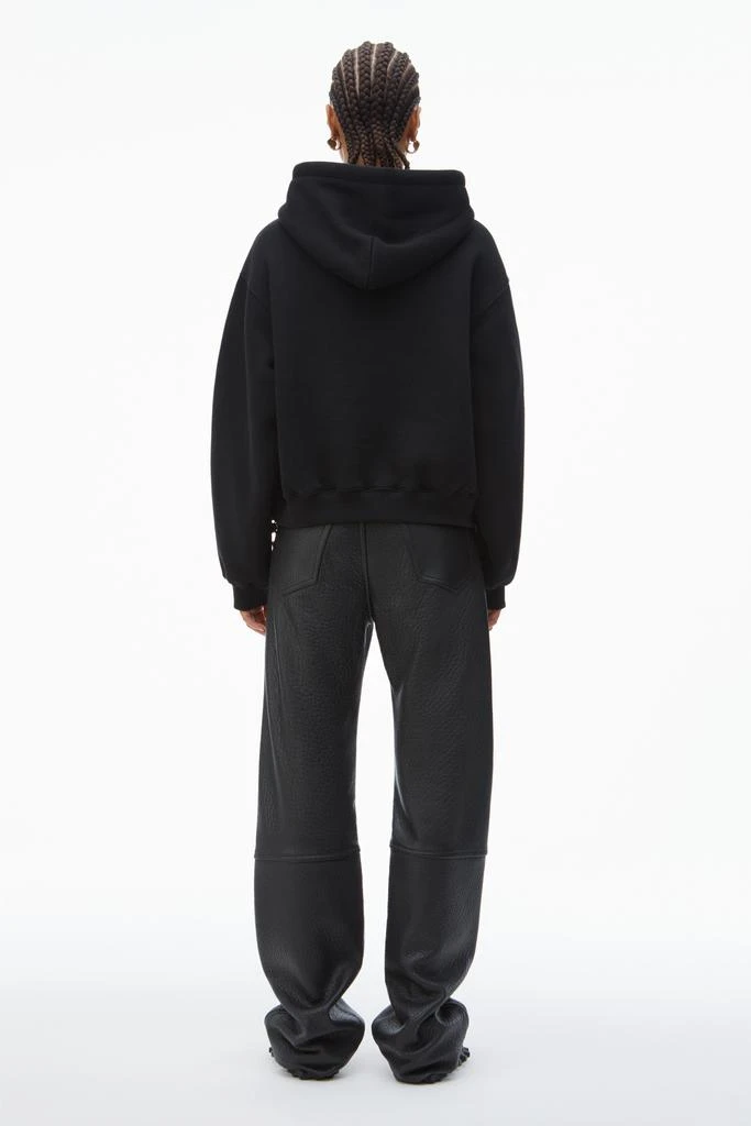 商品Alexander Wang|PUFF LOGO HOODIE IN STRUCTURED TERRY,价格¥2444,第4张图片详细描述