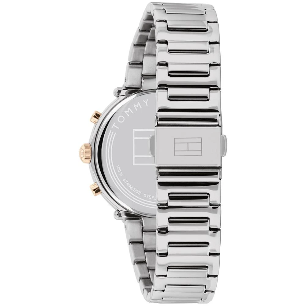 商品Tommy Hilfiger|Women's Chronograph Stainless Steel Bracelet Watch 38mm,价格¥930,第3张图片详细描述