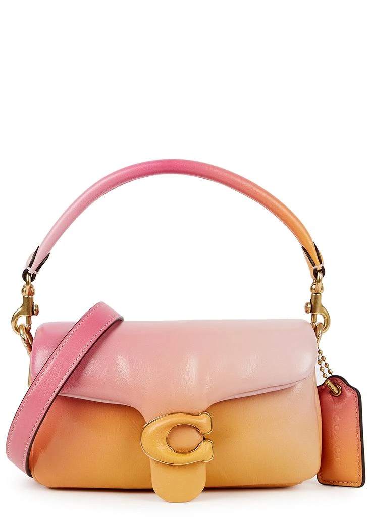 商品Coach|Pillow Tabby 18 pink ombré leather shoulder bag,价格¥2753,第1张图片