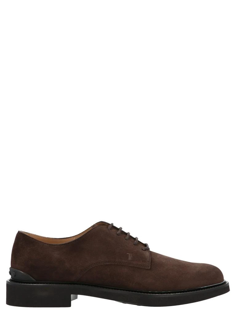 商品Tod's|Tod'S Mens Brown Lace-Up Shoes,价格¥5574,第1张图片