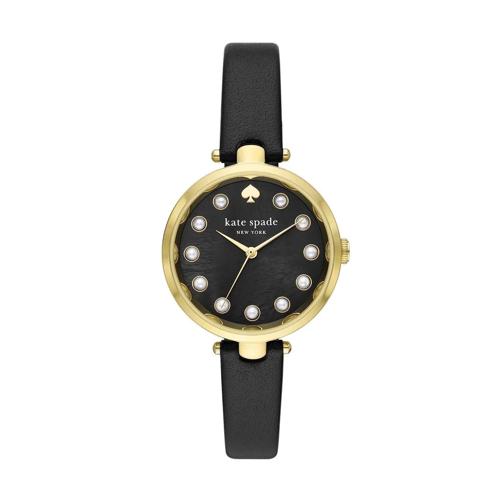 商品Kate Spade|Holland Three-Hand Leather Watch - KSW1808,价格¥1347,第1张图片