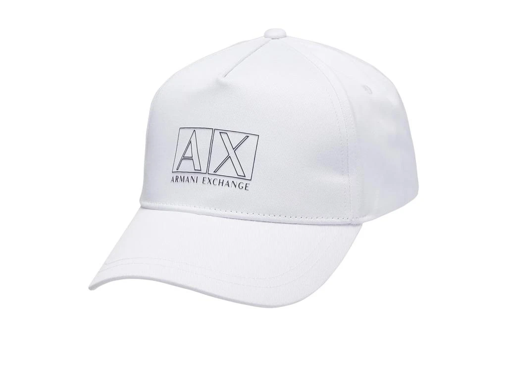 商品Armani Exchange|AX Box Logo Baseball Cap,价格¥478,第1张图片详细描述