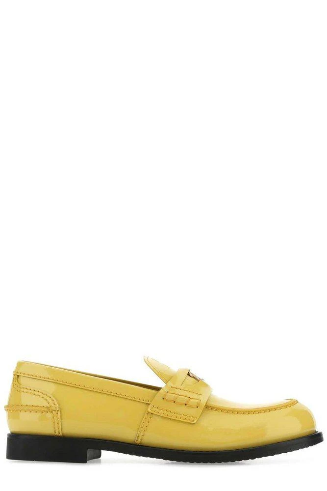 商品Miu Miu|Miu Miu Round Toe Penny Loafers,价格¥3885,第1张图片