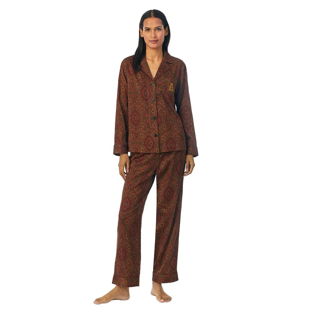 商品Ralph Lauren|Women's 2-Pc. Paisley-Print Pajamas Set,价格¥394,第1张图片