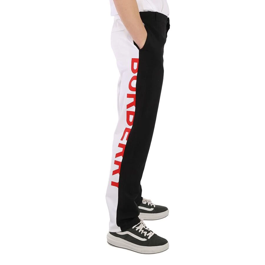 商品Burberry|Men's Logo Print Two Tone Wool Mohair Trousers,价格¥1422,第2张图片详细描述