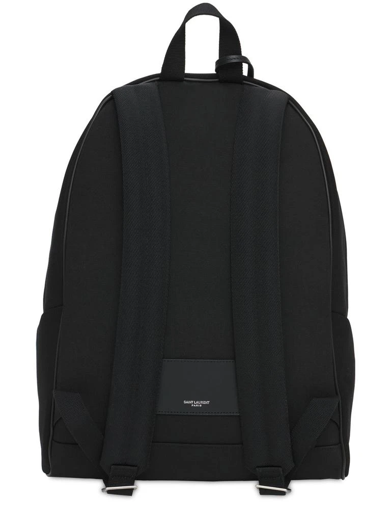 商品Yves Saint Laurent|Embroidered Detail Canvas Backpack,价格¥10875,第5张图片详细描述