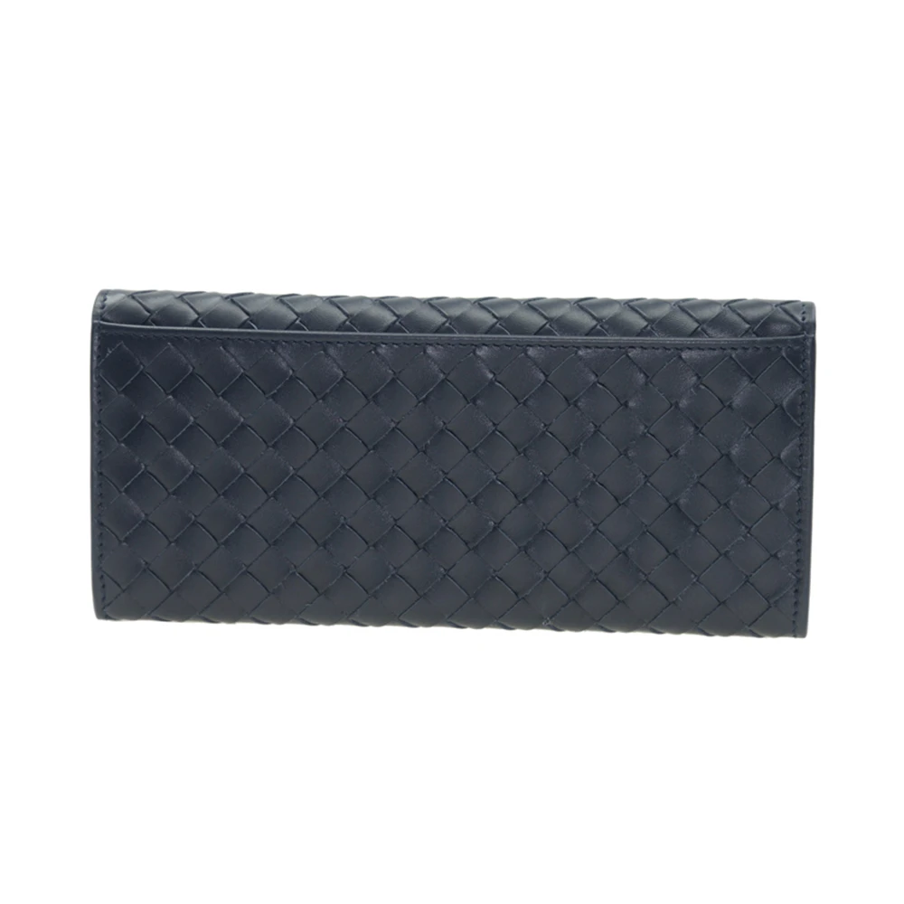 Bottega Veneta 葆蝶家 中性藏蓝色牛皮简约休闲长款钱包 120697-V4651-4013 商品