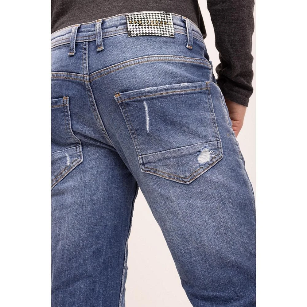 商品RON TOMSON|Men's Modern Oiled Denim Jeans,价格¥1261,第2张图片详细描述