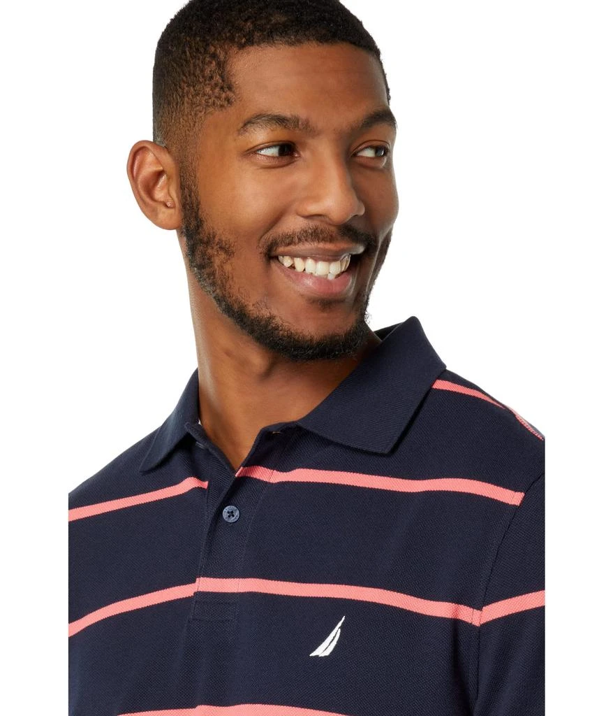 商品Nautica|Classic Fit Striped Performance Deck Polo,价格¥273,第3张图片详细描述