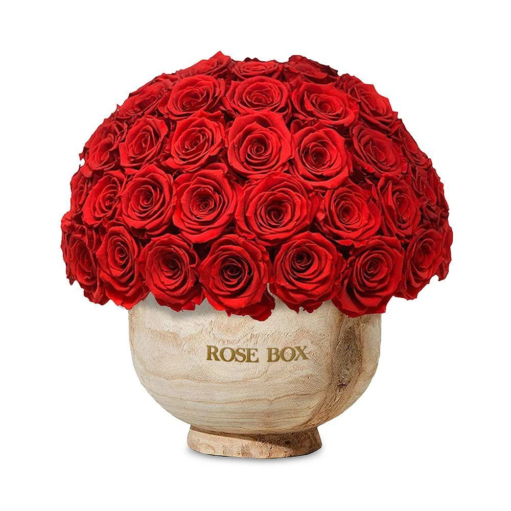 商品Rose Box NYC|Extra Large Wooden Half Ball of Roses,价格¥6047,第1张图片