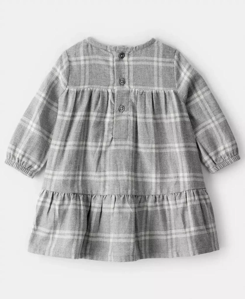 商品Carter's|Baby Girls 3-Piece Vest, Plaid Dress and Diaper Cover Set,价格¥113,第3张图片详细描述