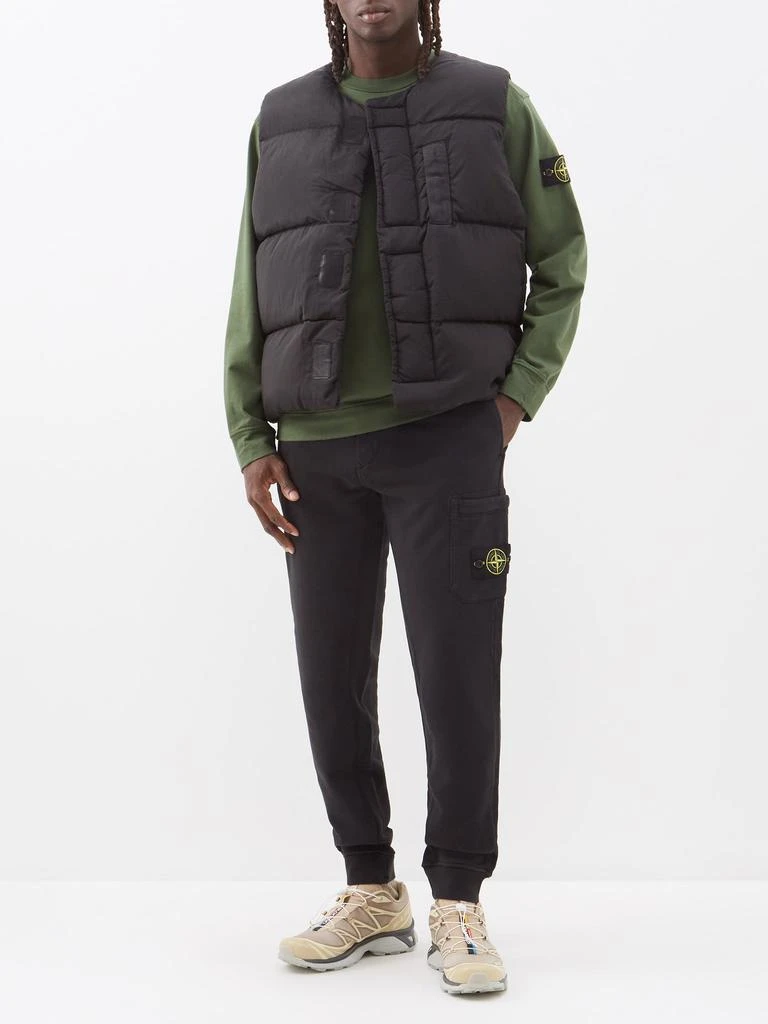 商品Stone Island|Logo-patch nylon down gilet,价格¥6611,第2张图片详细描述
