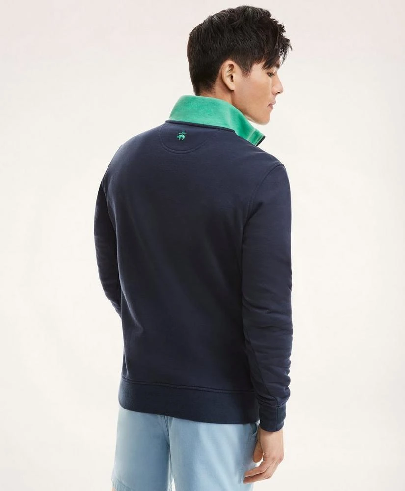 商品Brooks Brothers|French Terry Half-Zip Sweatshirt,价格¥491,第4张图片详细描述