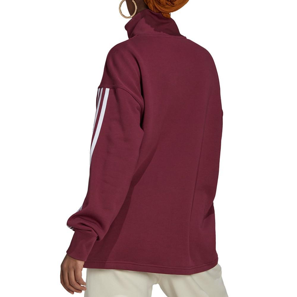 商品Adidas|Women's Cotton 3-Stripes Sweatshirt,价格¥518,第4张图片详细描述