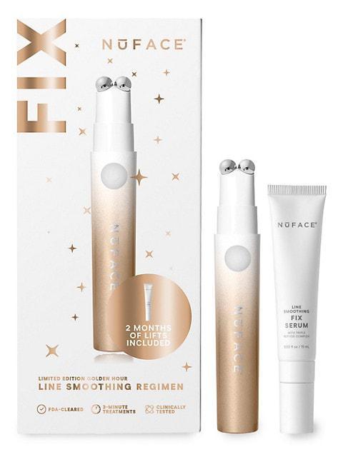 商品NuFace|Fix® Line Smoothing Regimen 2-Piece Device & Serum Set,价格¥1189,第1张图片
