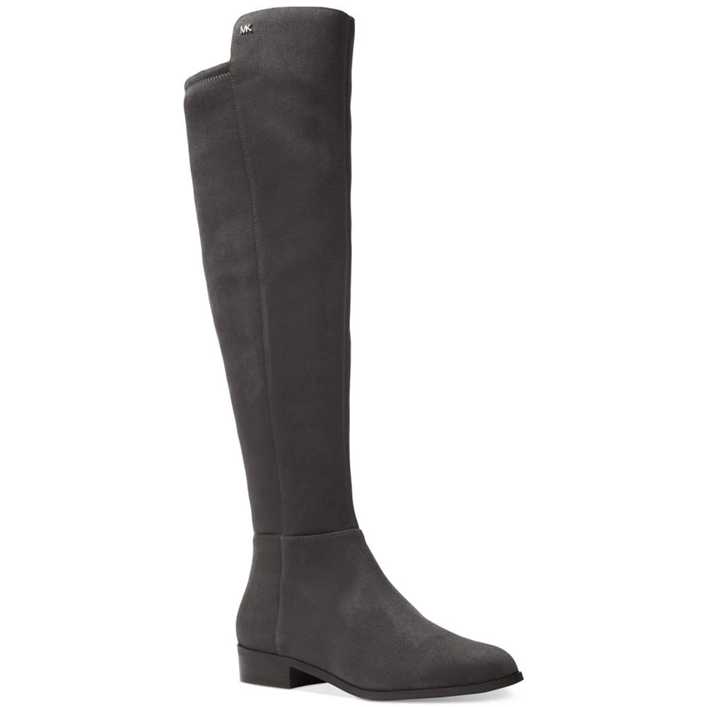 商品Michael Kors|Women's Bromley Suede Flat Tall Riding Boots,价格¥1092,第1张图片