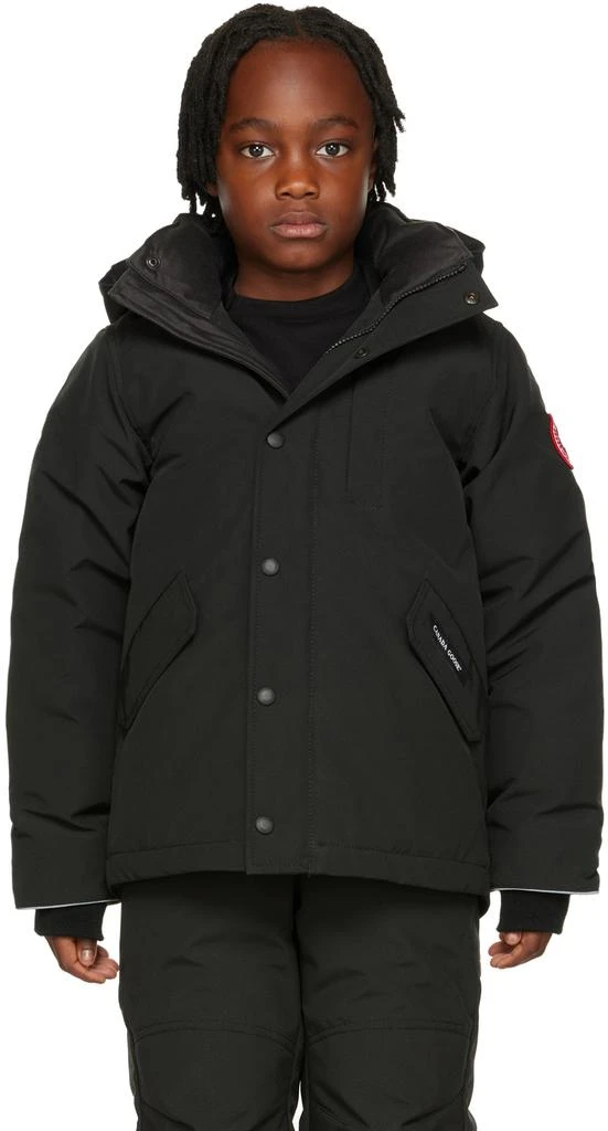 商品Canada Goose|Kids Black Logan Parka,价格¥6206,第1张图片