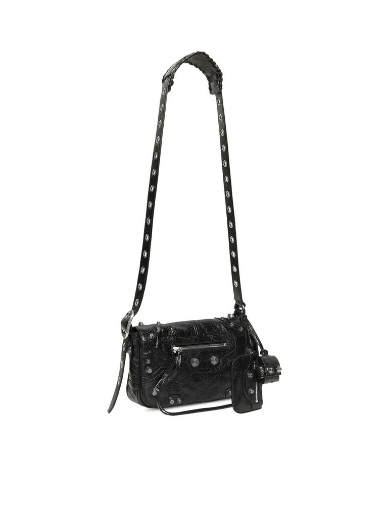 商品Balenciaga|LE CAGOLE MEN XS BAG WITH MEN`S FLAP IN BLACK,价格¥15177,第2张图片详细描述