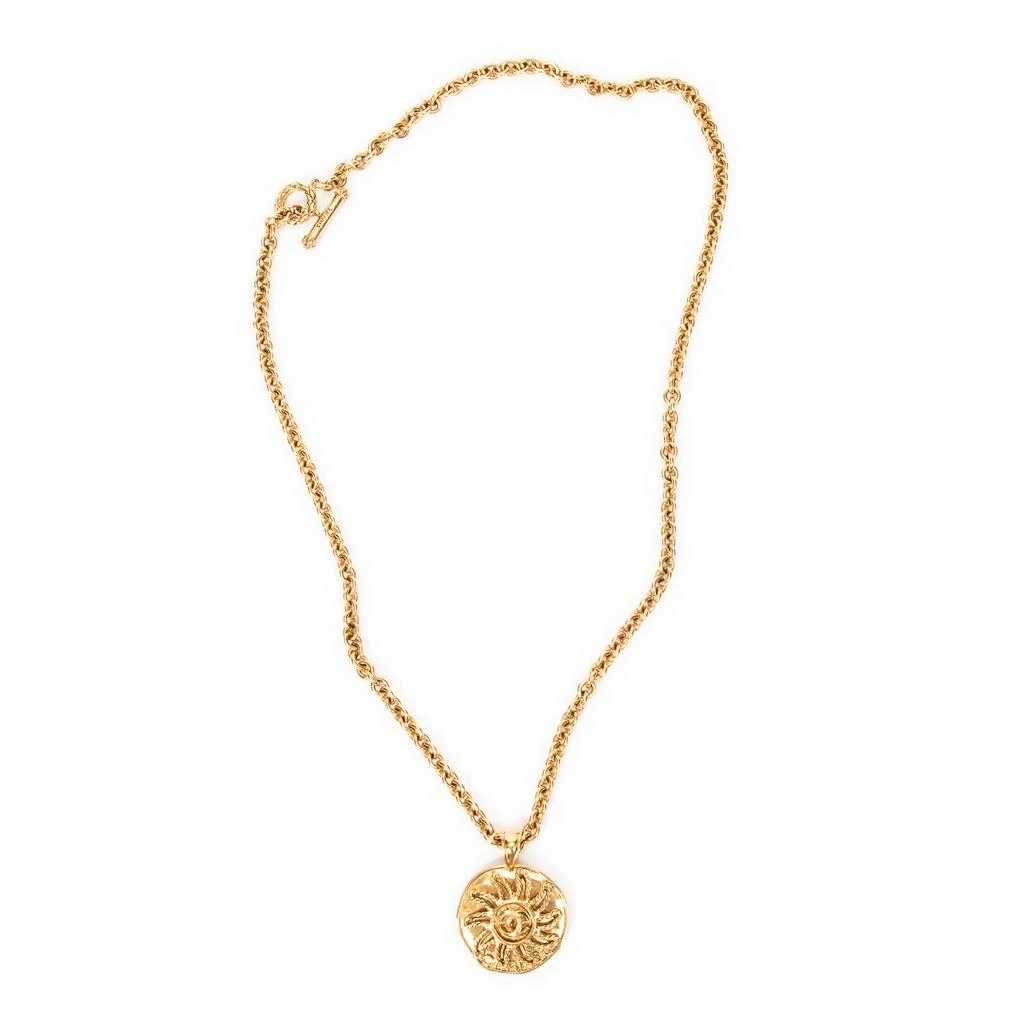 商品[二手商品] Chanel|CC Medallion Pendant Chain Necklace,价格¥12543,第1张图片