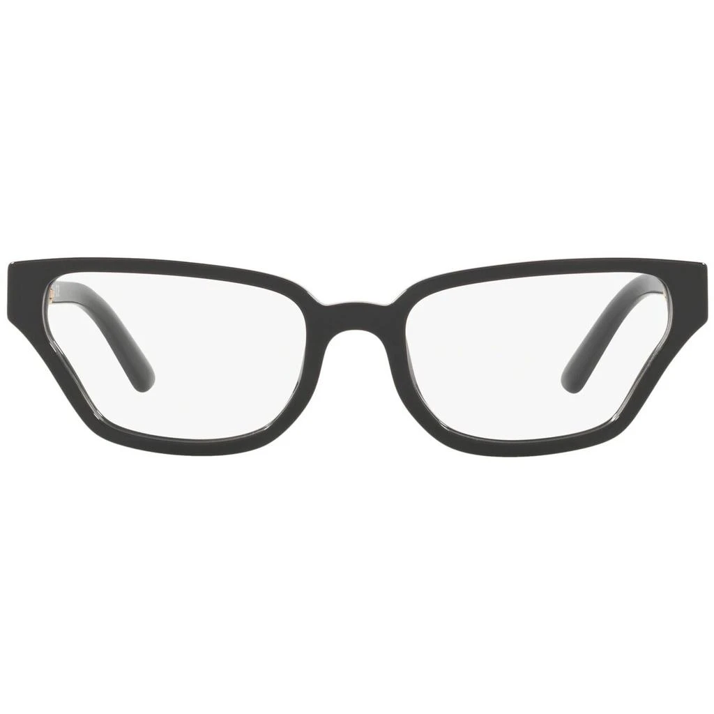 商品Prada|Prada Women's Eyeglasses - Black Rectangular Full-Rim Frame | PRADA 0PR 04XV 1AB1O154,价格¥671,第2张图片详细描述