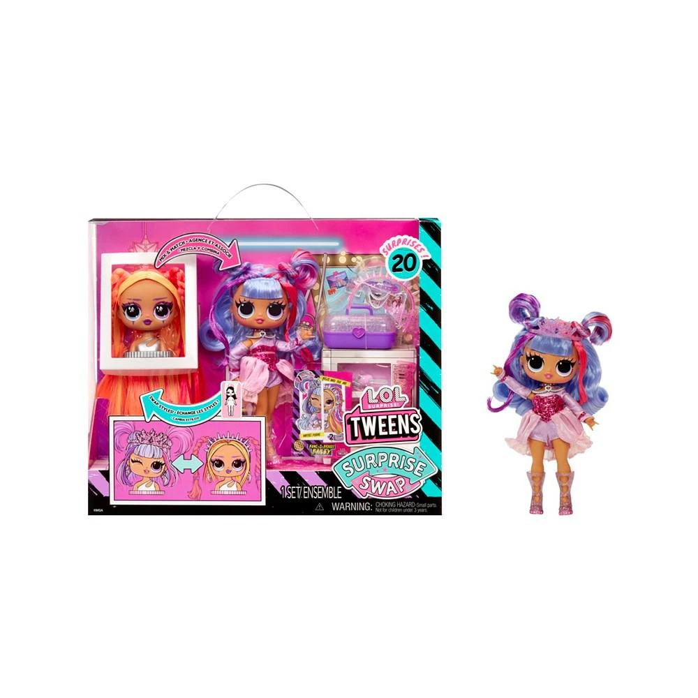 商品LOL Surprise!|Tweens Surprise Swap Fashion Doll - Buns -2 - Braids Bailey,价格¥112,第4张图片详细描述
