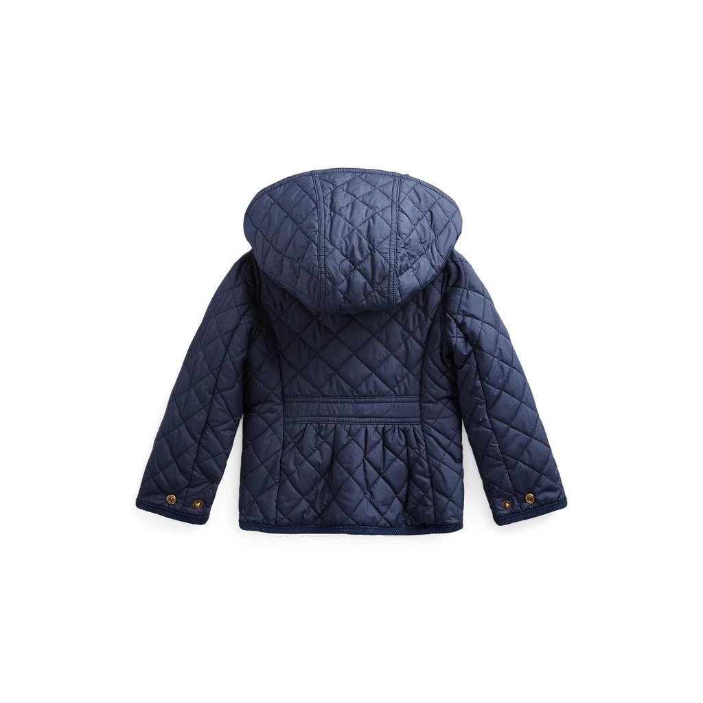 商品Ralph Lauren|Quilted Barn Jacket (Toddler/Little Kid),价格¥1010,第3张图片详细描述